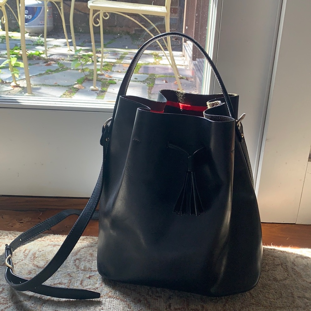 Celine Lefebure leather Bucket bag